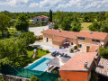 Lounge, pool, playground, Villa Benić - Holiday house in central Istria, Croatia Žminj
